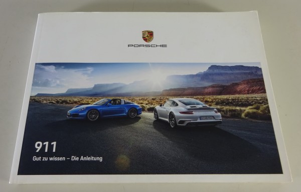 Betriebsanleitung / Handbuch Porsche 911 Typ 991 + Turbo Mj. 2019 Stand 07/2018