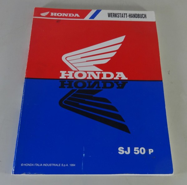 Werkstatthandbuch Honda Roller SJ 50 Bali Typ AF32 Stand 1994