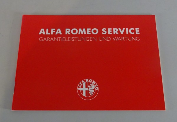 Scheckheft Alfa Romeo 33 / 155 / 164 / GTV + Spider Typ 916 blanko von 01/1993