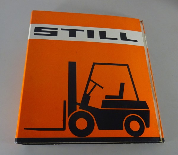 Teilekatalog / Ersatzteilliste Still Elektro-Gabelstapler R 9 Stand 10/1974