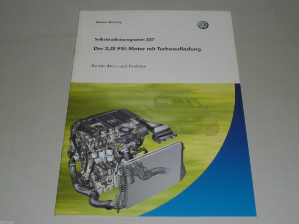 SSP 337 VW Selbststudienprogramm Service Training 2,0l FSI Motor Turbo Golf GTI