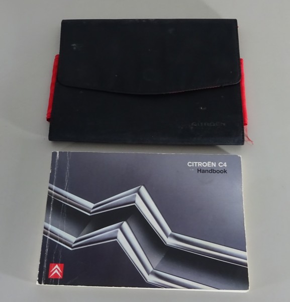 Handbook / Owner's Manual + wallet Citroen C4 printed 07/2008