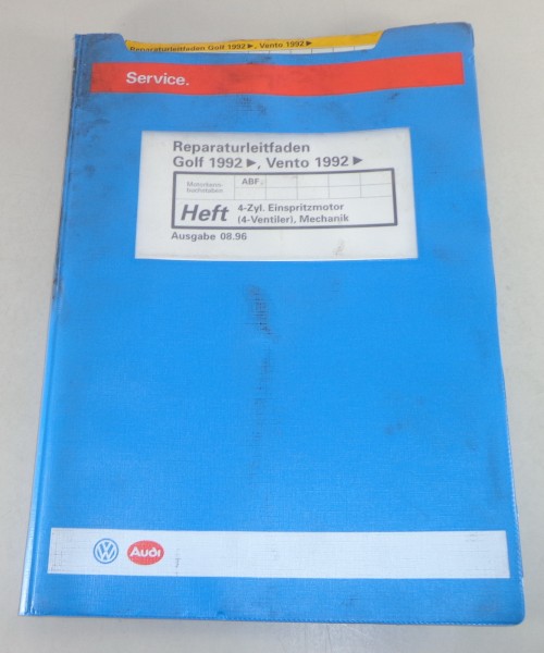 Werkstatthandbuch VW Golf III/3 / Vento GTI 16V 4 Zyl. Einspritzmotor von 8/1996