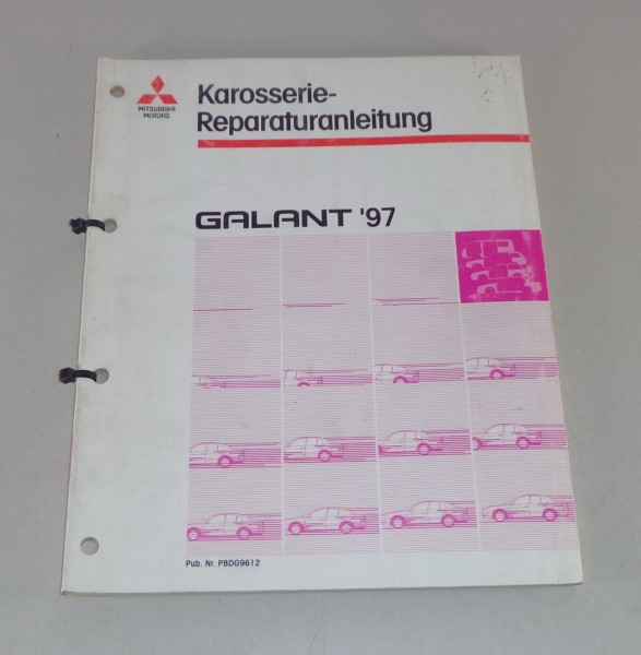 Werkstatthandbuch Mitsubishi Galant E 50 Karosserie ab Baujahr 1997