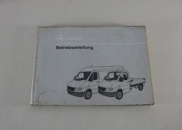 Betriebsanleitung Mercedes Benz Sprinter W 901 208 D - 414 Stand 11/1994