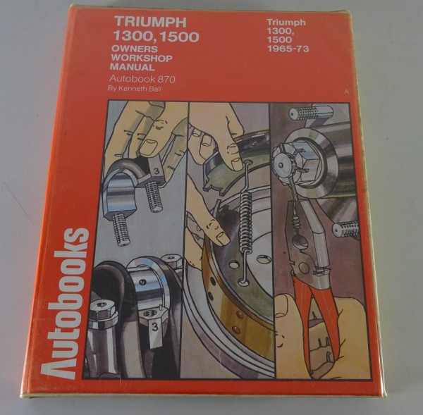Reparaturanleitung Autobook | Triumph 1300 / TC / 1500 | Baujahr 1965 - 1973