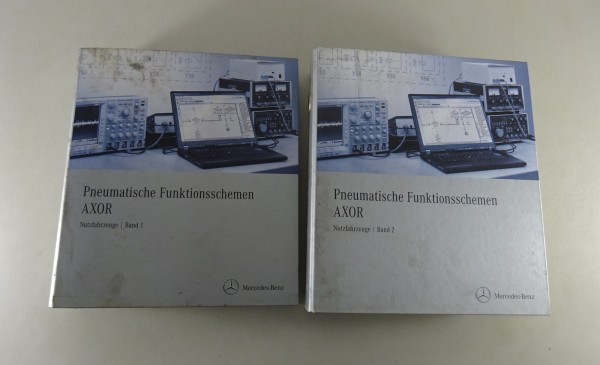 Werkstatthandbuch Pneumatische Funktionsschemen Mercedes Axor von 09/10