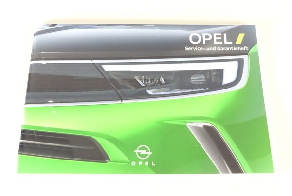 Scheckheft blanko Opel Corsa / Astra / Mokka / Signum / Zafira / Adam ab Bj 2023