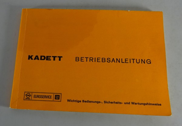 Betriebsanleitung / Handbuch Opel Kadett C Stand 05/1975