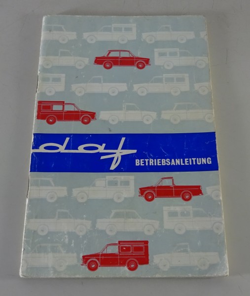 Betriebsanleitung DAF 750 / Daffodil Variomatic Baujahr 1962 - 1963 von 09/1963