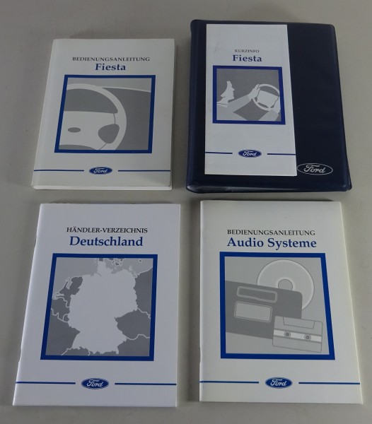 Bordmappe mit Betriebsanleitung Ford Fiesta Stand 1997