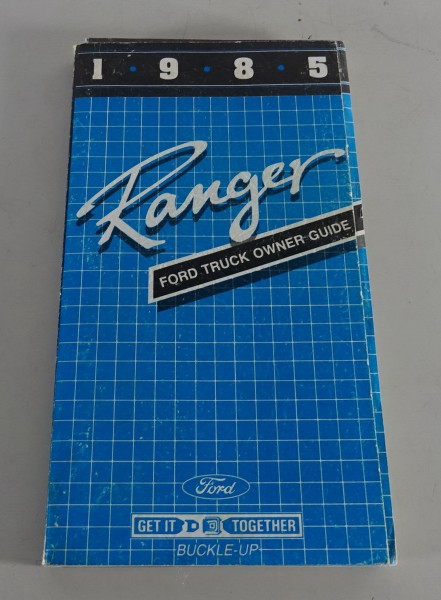 Owner´s Manual / Handbook Ford Ranger Stand 1985