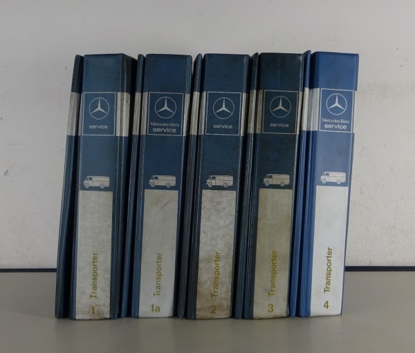 Werkstatthandbuch Mercedes Benz Transporter T1 / T2 vom 207 D - L 613 D St. 1984