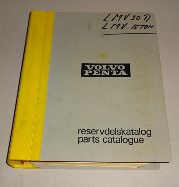 Parts Catalog / Reservdelsktalog Volvo Penta Bootsmotor D 42 - TD 120 AK 10/1975