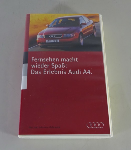VHS Video Werbefilm Audi A4 B5 Stand 11/1994