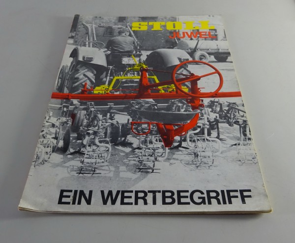 Prospekt / Broschüre Preise für Stoll - Dreipunkt - Gerätereihe Juwel von 1966