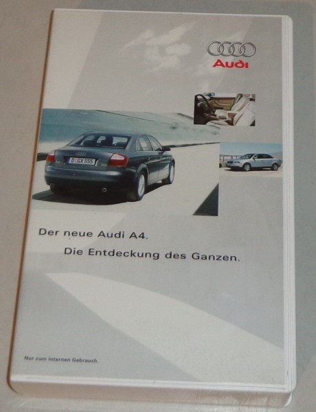 VHS Video Audi A4 B6 - Der neue Audi A4. Die Entdeckung des Ganzen. von 2000