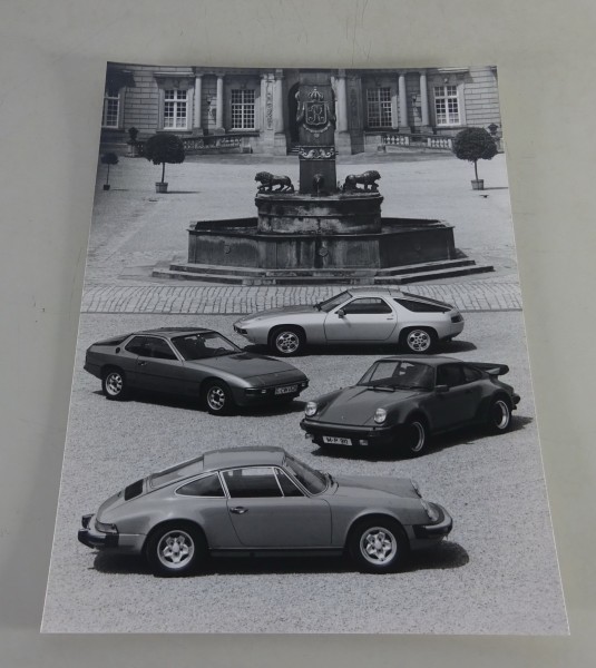Pressefoto / Werksfoto Porsche 911 Turbo / SC / 928 / 924
