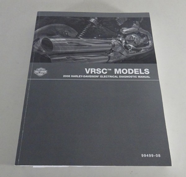 Diagnostic manual Harley Davidson V-Rod VRSC Models 2008 from 08/2007