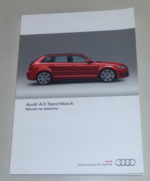 Navod na obsluhu Audi A3 8P Stand 11/2010