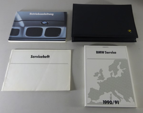 Bordmappe + Betriebsanleitung / Handbuch BMW 8er E31 850i Stand 08/1990