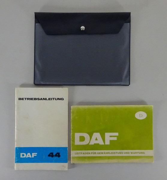 Bordmappe + Betriebsanleitung / Handbuch DAF 44 Stand 09/1973