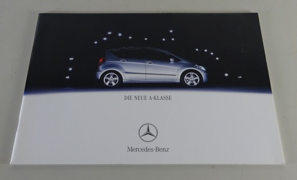 Prospekt Mercedes-Benz A-Klasse W 169 A 150 - 200 / 160 CDI / 180 / 200 v. 2004