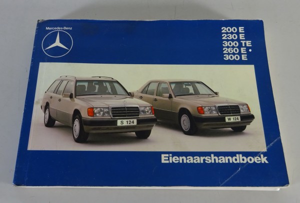 Eienaarshandboek Mercedes-Benz W124 / S124 MOPF 1 200 E, 230 E, 300 E, 300 TE