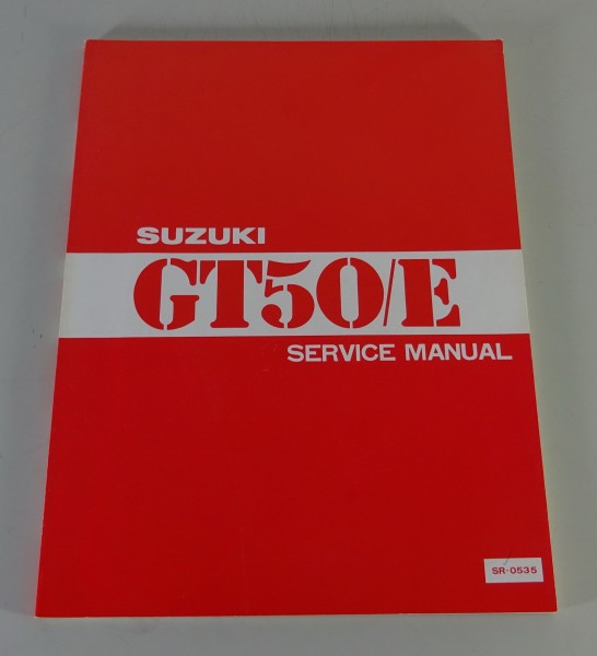 Werkstatthandbuch / Service Manual Suzuki GT 50 /E Stand 05/1979