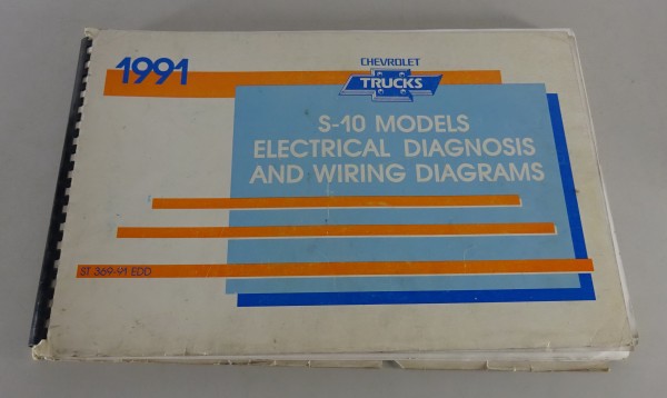 Electrical Diagrams / Diagnosis Manual Chevrolet S-10 Pickup + Blazer Stand 1991