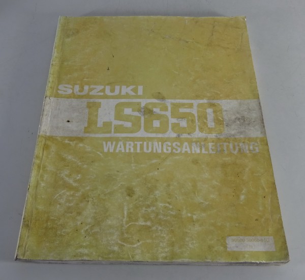 Werkstatthandbuch / Wartungsanleitung Suzuki LS 650 Savage Stand 04/1986