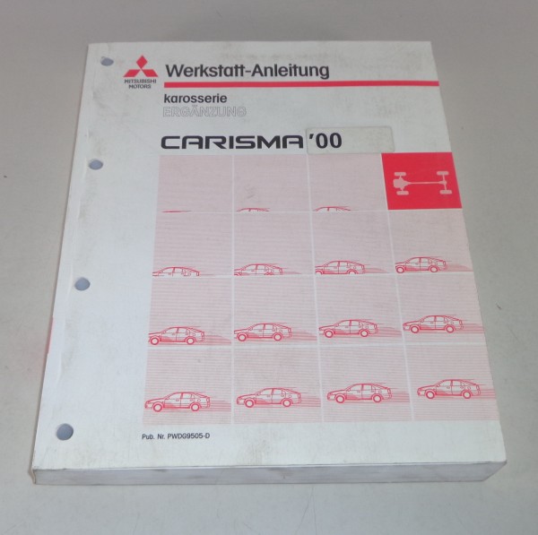 Werkstatthandbuch Mitsubishi Carisma Nachtrag Karosserie Baujahr ab 1999