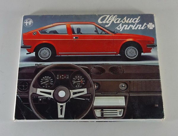 Pressemappe Alfa Romeo Alfasud Sprint Stand 09/1976