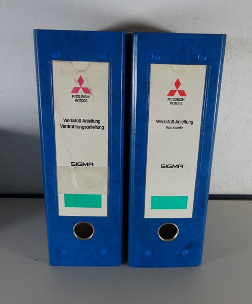 Werkstatthandbuch + Elektrik Schaltpläne Mitsubishi Sigma Stand 1990 - 1992