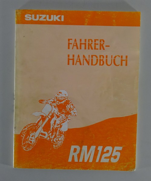 Werkstatthandbuch + Fahrerhandbuch Suzuki RM 125 von 09/1993