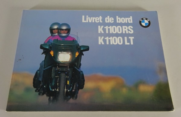 Manuel d'utilisation / Handbuch BMW K 1100 RS / K 1100 LT Motorrad von 08/1992