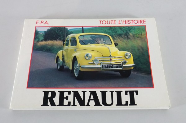 Bildband Renault " Toute L' histoire " von 1984 - Französisch