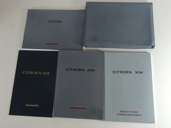 Bordmappe + Betriebsanleitung / Handbuch Citroen XM 1. Serie von 07/1991