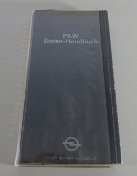 Daten-Handbuch Opel Verkäufer Stand 03/1979