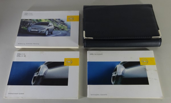 Bordmappe mit Betriebsanleitung / Handbuch Opel Corsa C + Combo C Stand 01/2005