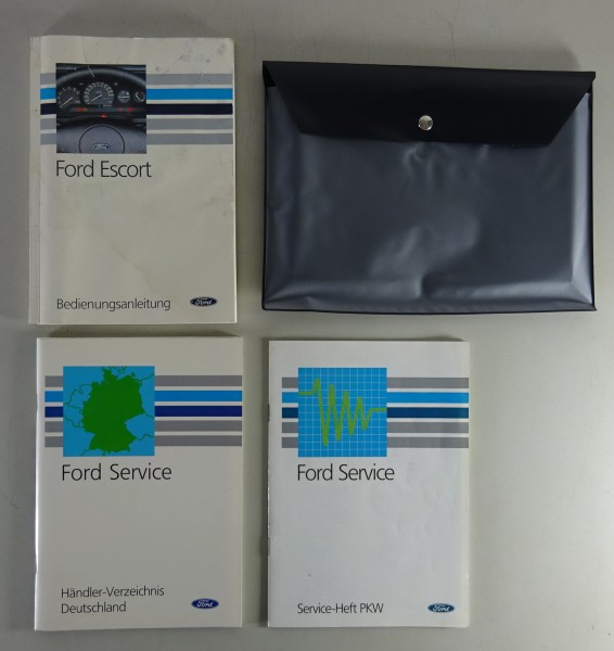 Bordmappe + Betriebsanleitung Ford Escort Stand 07/1992