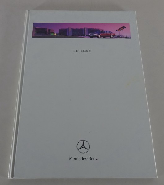 Prospekt Mercedes-Benz S-Klasse W140 S 300 TD - S 600 Stand 11/1997