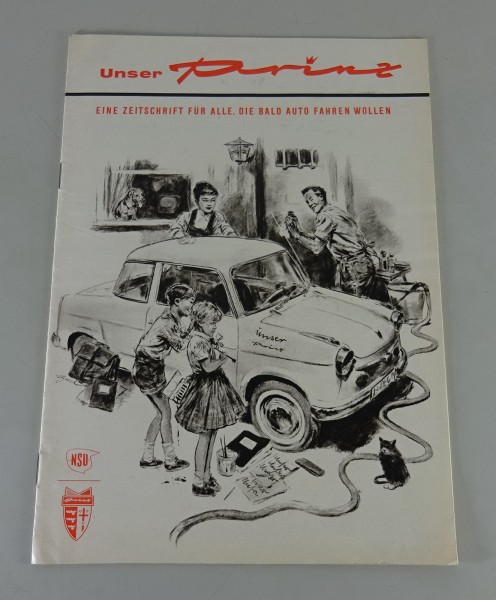 Prospekt / Zeitschrift NSU - Unser Prinz Stand 1958