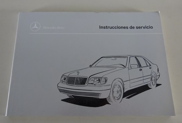 Instrucciones de servicio Mercedes-Benz Clase S W140 S 280 - S 600 de 04/1996