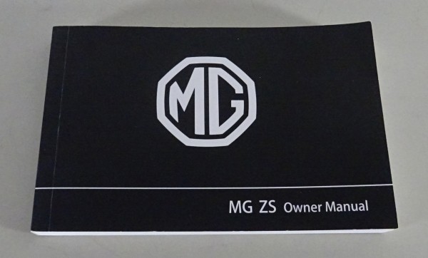 Owner´s Manual / Handbook MG ZS Stand ca. 2018