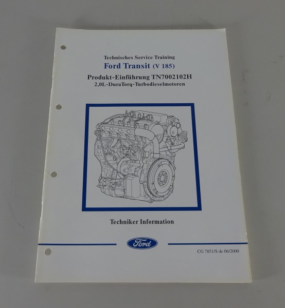 Technische Information Ford Transit 2,0L DuraTorq Turbodiesel Stand 06/2000