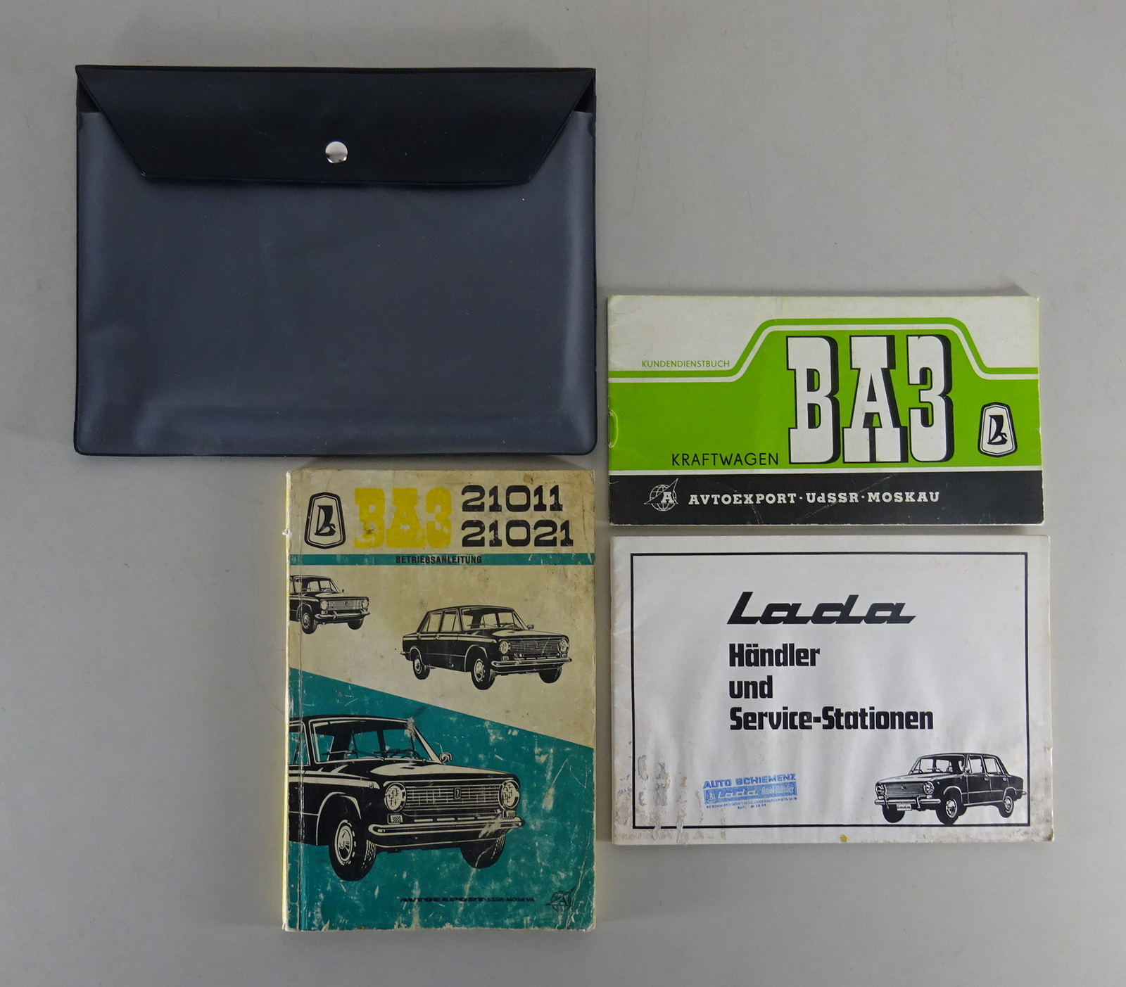 Bordmappe + Betriebsanleitung Lada 1300 VAZ 21011 Limousine