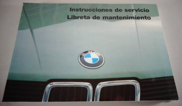 Instrucciones de servicio BMW E28 518 520 525 i + e 528 535i M535i 524td 08/1985