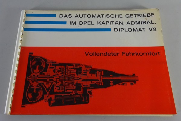 Produktbeschreibung Opel Hydramatic in Kapitän / Admiral / Diplomat V8 von 1965