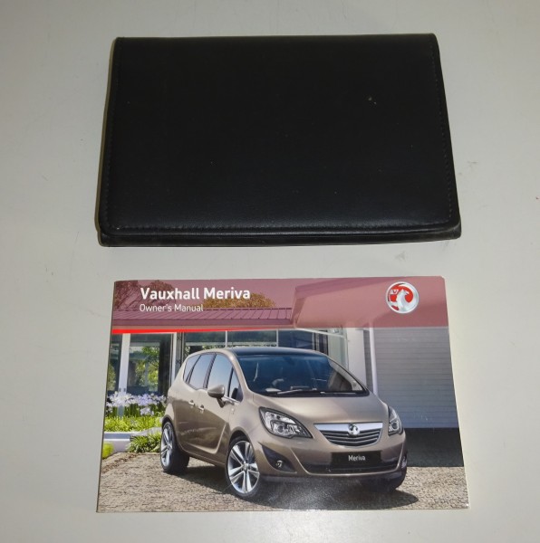 Owner's Manual + Wallet Opel / Vauxhall Meriva B printed 08/2010